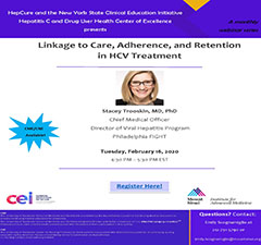 HepCure and CEI co-sponsored Webinar: Linkage to Care, Adherence, and Retention in HCV Treatment